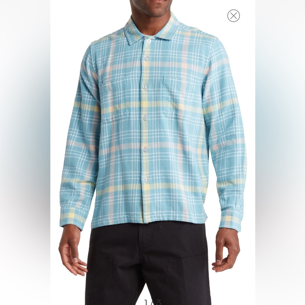 OBEY Wilson Woven  arctic blue XL